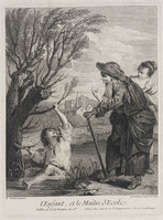 KG 11263
<br/>
Kind en schoolmeester
<br/>
<em>Jeaurat, Edme (1688-1738)</em>